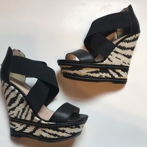 High Wedge Sandals